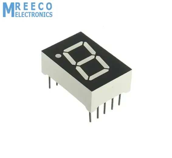 CA 1 Digit 7 Segment 0.7 Inch LED Common Anode Display