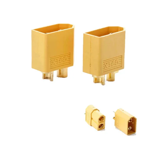 XT60 XT-60 Male Female Bullet Connectors Plugs For RC Lipo Battery in Pakistan