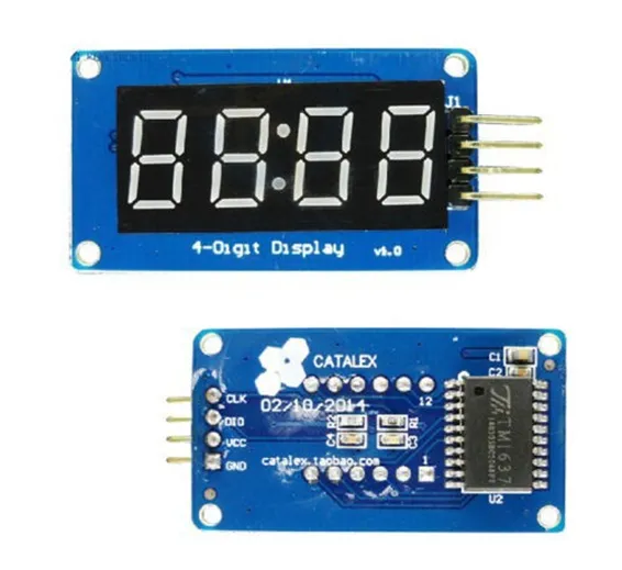 Arduino TM1637 4 Digit 7 Segment Display Module LED Display Module