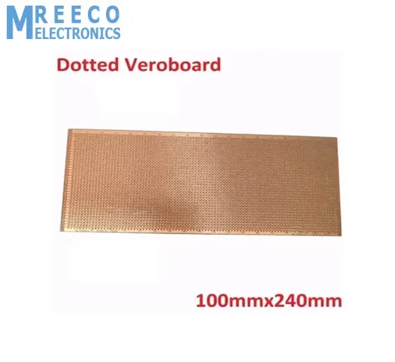 Dotted Stripboard Veroboard Prototyping Board 100x240mm