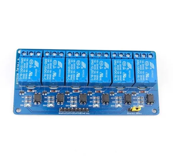 6 Channel 5V Relay Module For Arduino