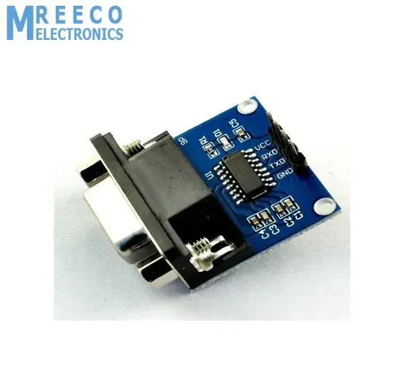 MAX232 RS232 to TTL Converter Module DB9 Serial Port Connector