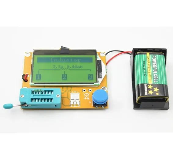 Diode Triode Capacitance ESR Meter Transistor Tester LCR T4