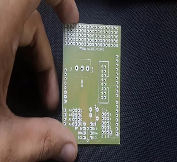 Unassembled Arduino P10 LED Dot Matrix Display Driver Shield