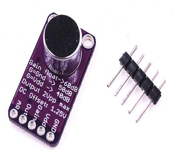 MAX9814 Microphone Amplifier Module