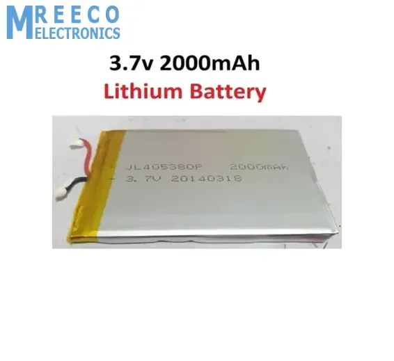 2000mAH 3.7v Lithium-ion Battery In Pakistan