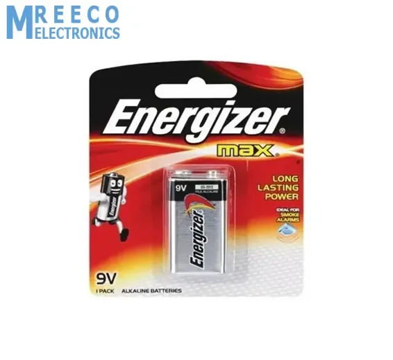 Energizer 9V Battery Alkaline General Purpose Battery In Pakistan