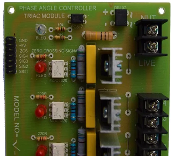 Arduino 4 Channel Triac Module With Zero Crossing Sensor in Pakistan