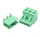 3 Pin Connector PCB Mount Right Angle Bent Screw Terminal