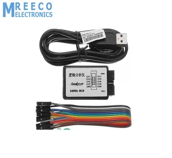 24Mhz 8CH USB Logic Analyzer For Microcontroller & FPGA Debugging