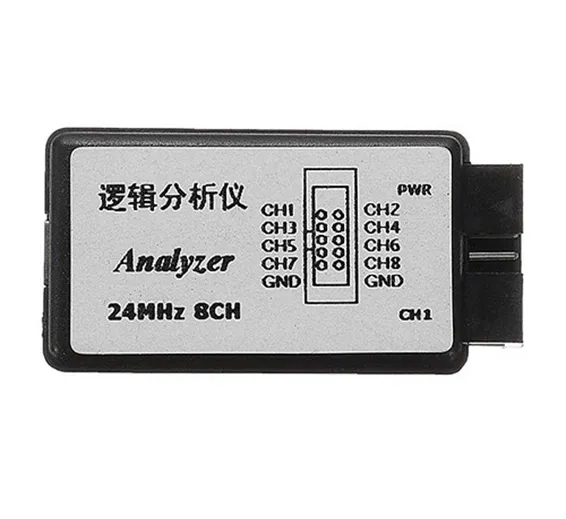 24Mhz 8CH USB Logic Analyzer For Microcontroller & FPGA Debugging