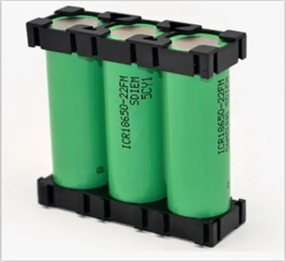 18650 lithium battery holder 3P