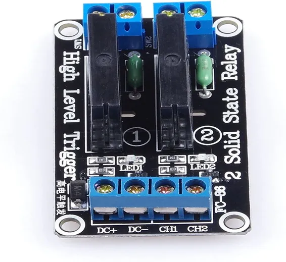 Solid State Relay SSR Module 2 Channel For Arduino