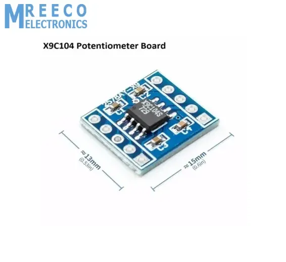 Digital Potentiometer Module X9C104 Controllable Resistor For Arduino