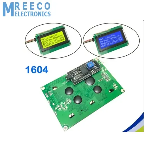 IIC I2C TWI 164 1604 16x4 LCD screen module character series with backlight for Arduino