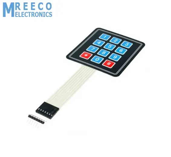 Arduino 3X4 KEYPAD 4×3 Matrix 12 keys Membrane Switch Keypad