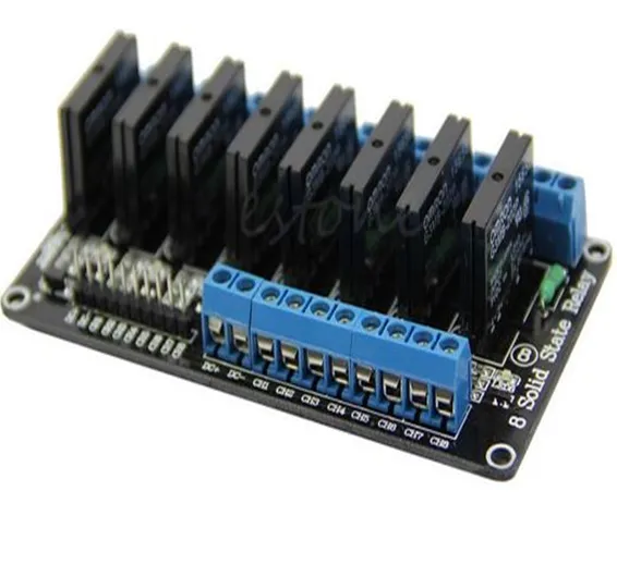 Solid State Relay SSR Module 8 Channel 5V OMRON for Arduino