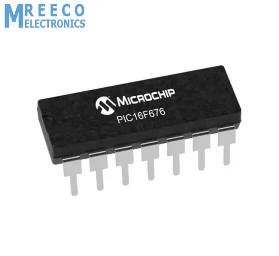 14 Dip 8 bit Microcontroller PIC16F676