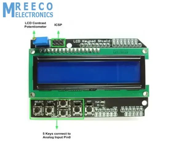 Arduino LCD Keypad Shield