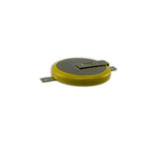 3V Lithium Button Battery Cell With Solder Tabs CR1632