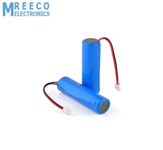 1500mAh 3.7v 18650 Battery With Wire, JST Connector And BMS Protection