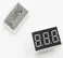 3 Digit Common Cathode 7 Segment LED Display