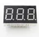 3 Digit Common Cathode 7 Segment LED Display