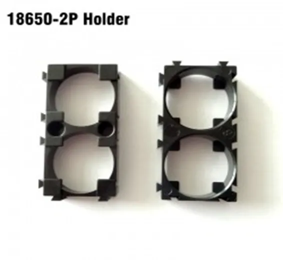 18650 lithium battery holder 2P