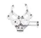 Mechanical Metal Gripper for Robot Mechanical Claw Robotic Arm Manipulator
