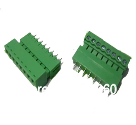 12 Pin Connector PCB Mount Right Angle Bent Screw Terminal