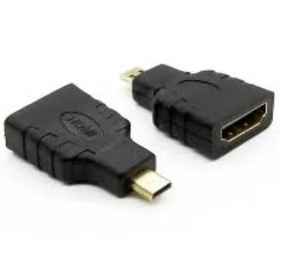 HDMI Female to Micro HDMI male Converter Adapter For Raspberry Pi 4