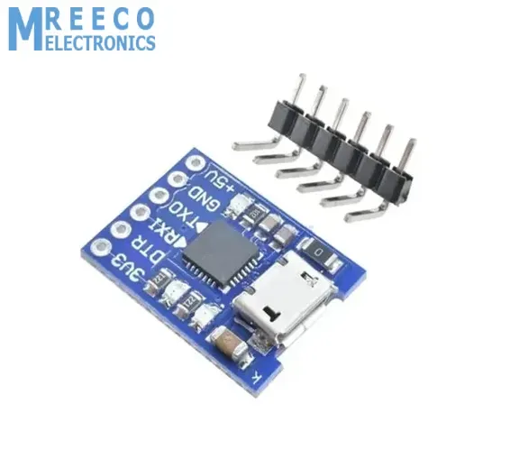 6 Pin CP2102 Micro USB to UART TTL Module Programmer