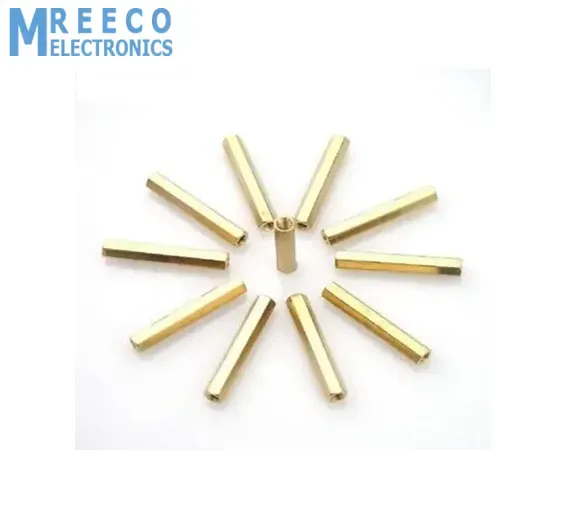 25mm Brass PCB M3 Hex Female Threaded Brass Spacer