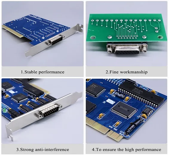 CNC Control board NC Studio 3 Axis PCI motion control card for CNC machine CNC Interface Adapter Breakout board