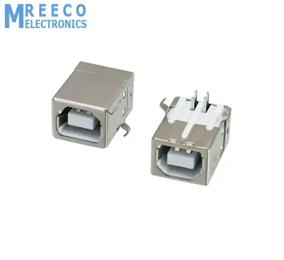 4 Pin USB B Type Socket Connector