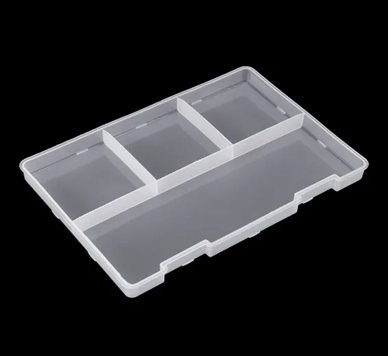 Adjustable Double Layer Component Organizer Tool Container Storage Box