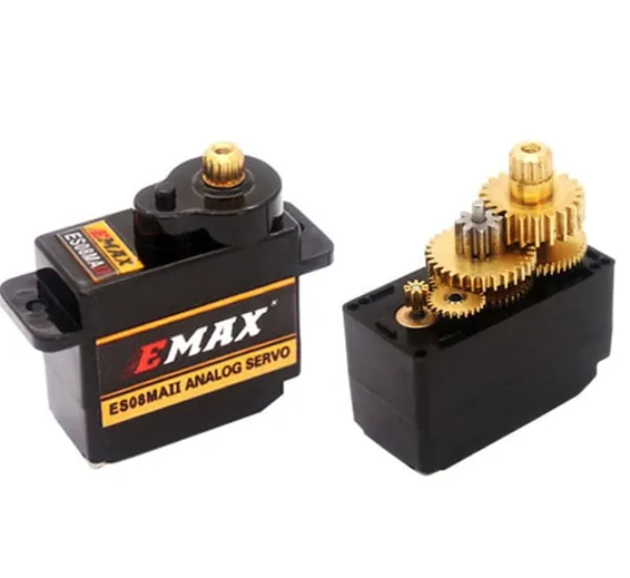 EMAX Mini Analog Metal Gear Servo Motor Set ES08MA