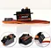 EMAX Mini Analog Metal Gear Servo Motor Set ES08MA