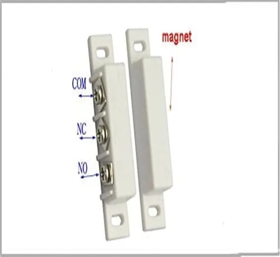 3 Wire NO NC Magnetic Reed Sensor Signal Switch For Door Access Control