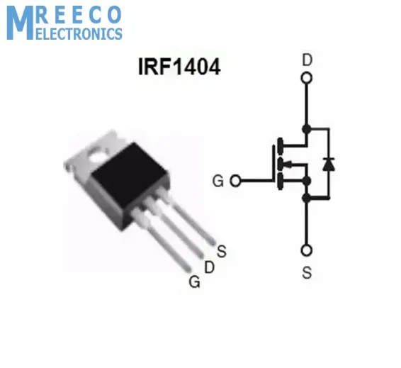 MOSFET IRF1404 IRF 1404