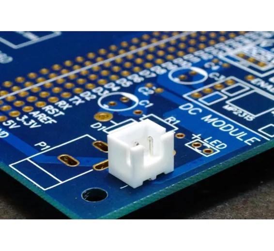 2 Pin 2.54mm JST XH Style PCB Mount Male Connector