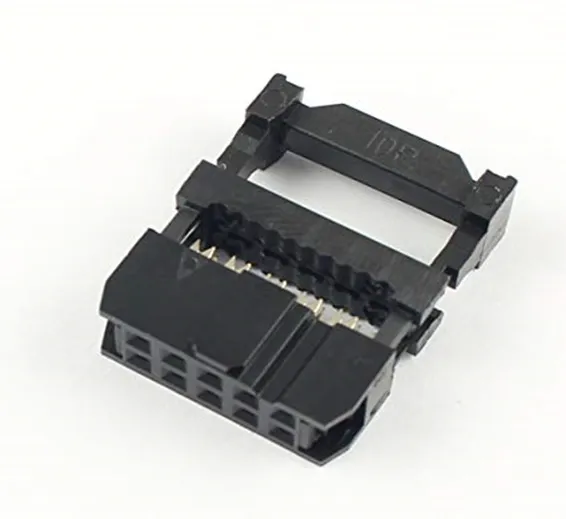 2.54mm Step 2x5 Pin 10 Pin IDC female connector FC-10