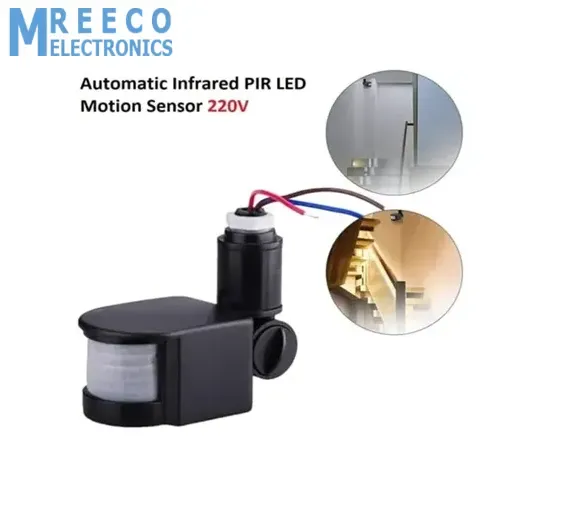 220V Automatic Infrared PIR LED Motion Sensor Detector Switch
