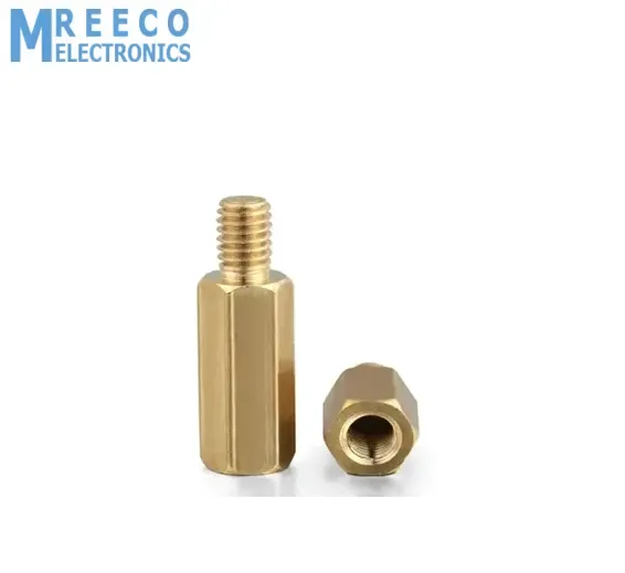 10mm+5mm M3 Male To Female PCB Spacer Brass PCB Standoff