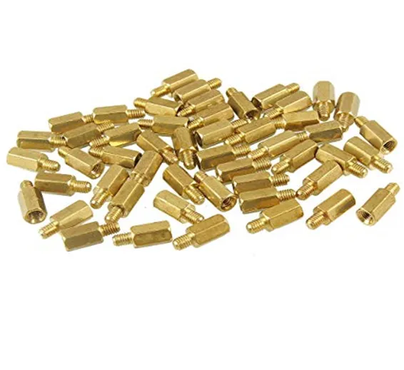 10mm+5mm M3 Male To Female PCB Spacer Brass PCB Standoff