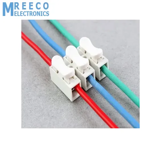 3pin Quick Connector Cable Clamp Terminal Block Spring Connector Wire 3pin