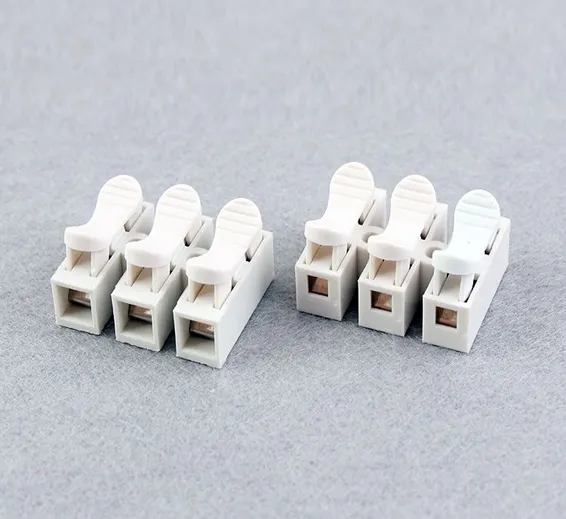 3pin Quick Connector Cable Clamp Terminal Block Spring Connector Wire 3pin