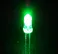 Crystal 5mm Green LED Light Emitting Diode