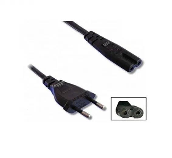 2 Pin 2.5A 250V Radio AC Power Cord Cable