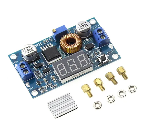 Adjustable Step Down Power Supply Module with Voltmeter Display XL4015